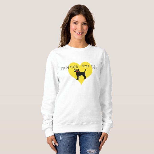 Friends for life sweatshirt (Front Full)
