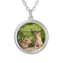 Friends Forever Bbay Chipmunk Necklace