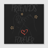 Friends forever best friend love friendship trust  (Front)