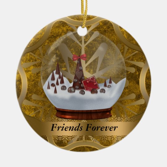 Friends Forever Christmas Ornament  Zazzle.com