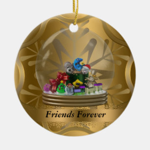 Friends Forever Christmas Ornament