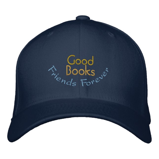 Friends Forever Embroidered Baseball Cap (Front)