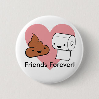 friends forever, Friends Forever! Pinback Button