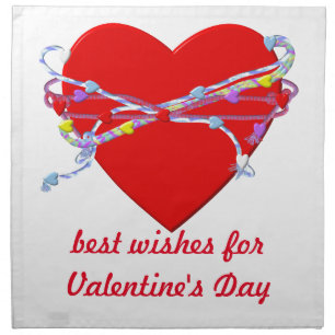 Friends forever napkin