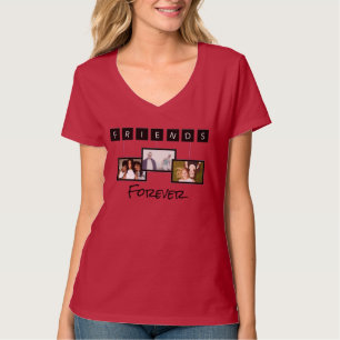 Friends Forever Photo Collage Keepsake Best Friend T-Shirt