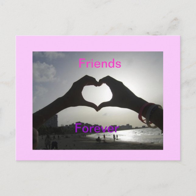Friends Forever Postcard (Front)