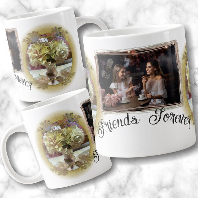 Friends Forever Spring Flowers PCM1 Giant Coffee Mug (Creator Uploaded)