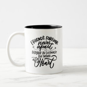 Friends Forever Updated Two-Tone Coffee Mug