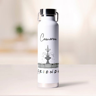 FRIENDS™ Fountain Add Your Name Water Bottle
