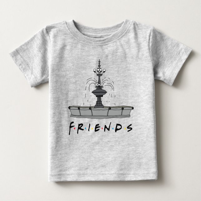 FRIENDS™ Fountain Baby T-Shirt (Front)