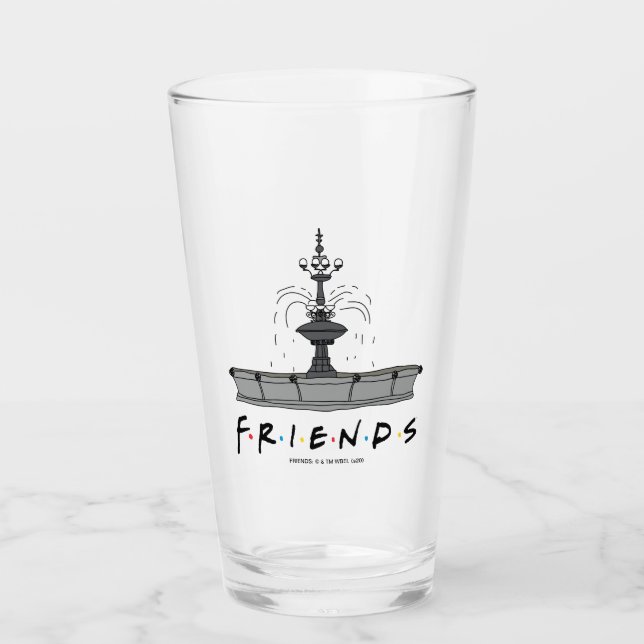 FRIENDS™ Fountain Glass (Front)