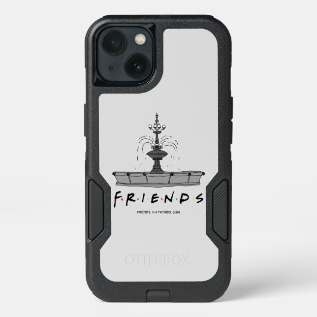 FRIENDS™ Fountain Otterbox iPhone Case (Back)