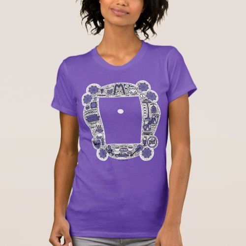 FRIENDS Frame Doodle Art T_Shirt