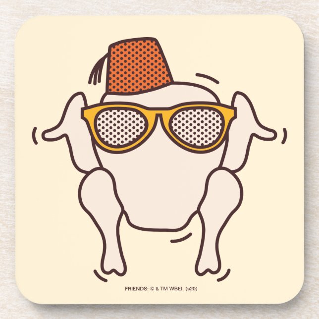 FRIENDS™ | Friendsgiving Beverage Coaster (Front)