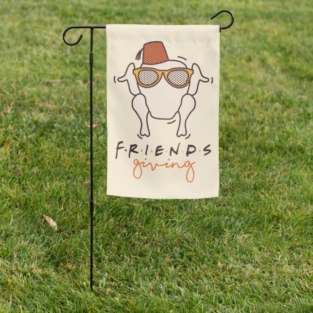 FRIENDS™ | Friendsgiving Garden Flag (In SItu)