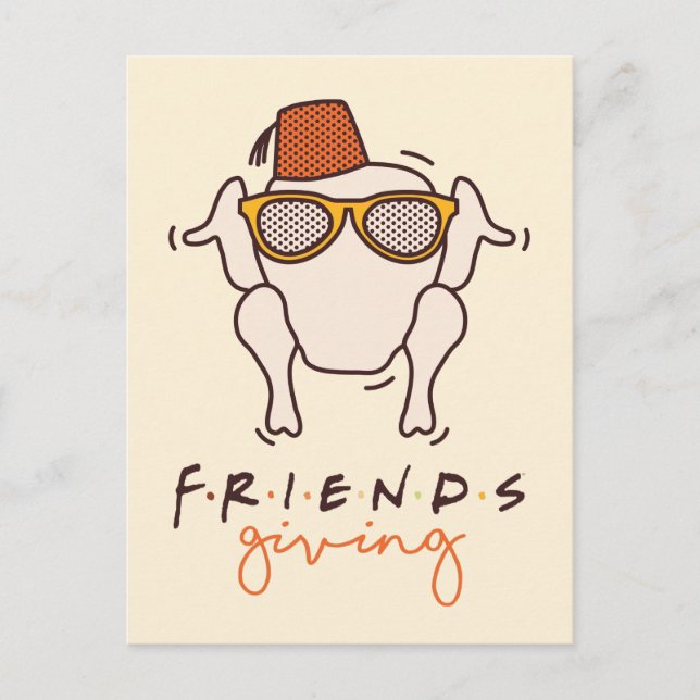 FRIENDS™ | Friendsgiving Holiday Postcard (Front)