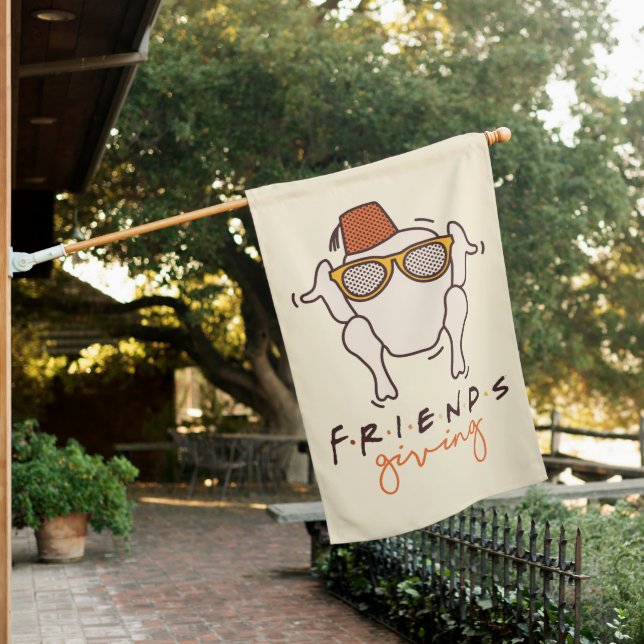 FRIENDS™ | Friendsgiving  House Flag (In SItu)