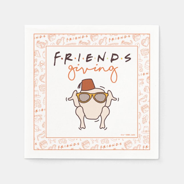 FRIENDS™ | Friendsgiving  Napkins (Front)