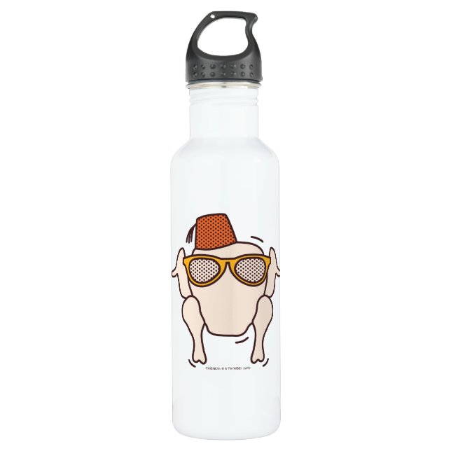 FRIENDS™ | Friendsgiving Stainless Steel Water Bottle (Front)