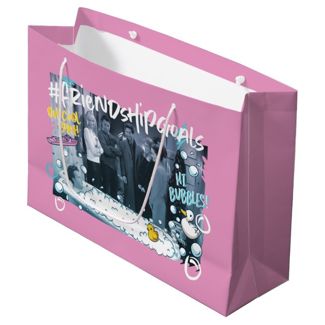 FRIENDS™ | Friendship Goals Large Gift Bag (Front Angled)