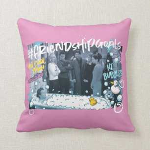 FRIENDS™ Friendship Goals Throw Pillow