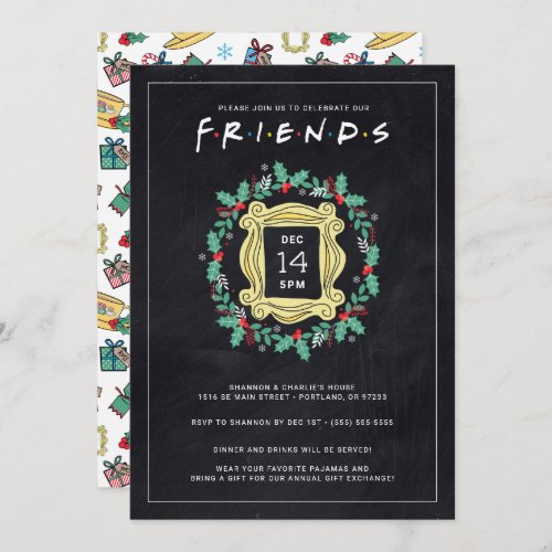 FRIENDS Friendsmas Holiday Party Invitation