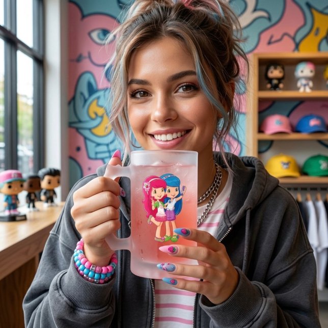 Friends Frosted Glass Beer Mug (Creator Uploaded)