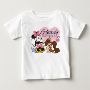 Friends Fur Ever Minnie and Pup Love Baby T-Shirt