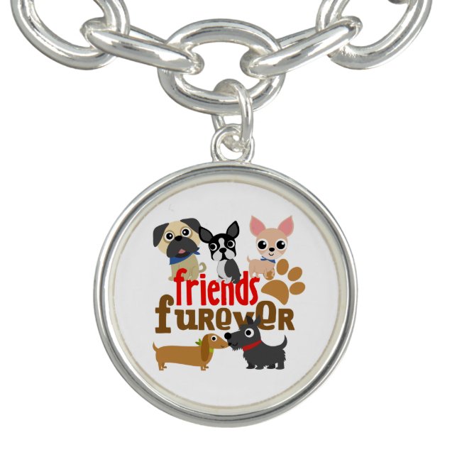 Friends Furever Dogs Puppies Bracelet (Design)