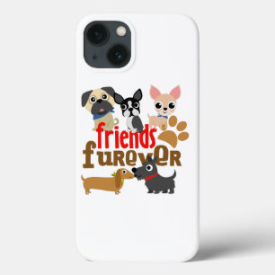 Friends Furever Dogs Puppies iPhone 13 Case