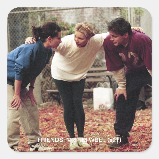 FRIENDS™ | Geller Bowl Team Monica Square Sticker (Front)