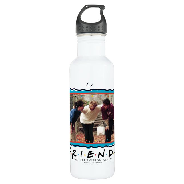 FRIENDS™ | Geller Bowl Team Monica Stainless Steel Water Bottle (Front)