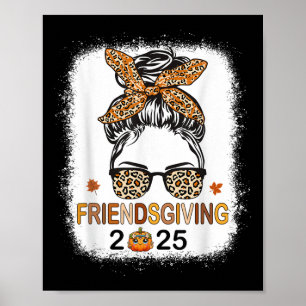 Friends Giving 2025 Thanksgiving Friendsgiving Mes Poster