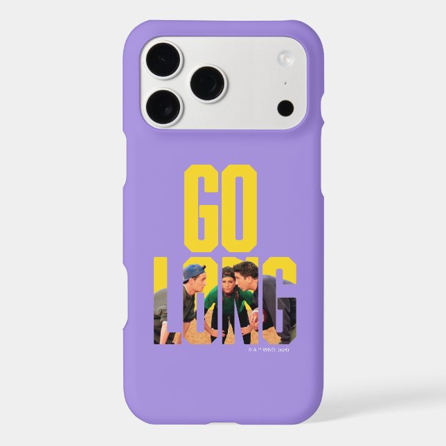 FRIENDS™ | Go Long Quote Case-Mate iPhone Case (Back)