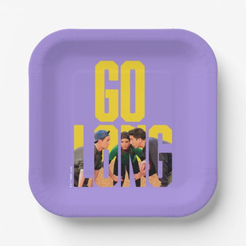 FRIENDS  Go Long Quote Paper Plates