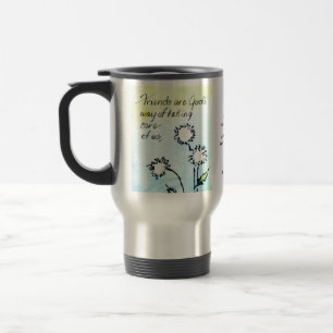 Friends - God Taking Care of Us Magnet Travel Mug