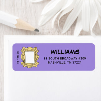 FRIENDS™ | Graduation Peephole Frame Label