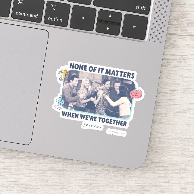 FRIENDS™ | Group Hug Sticker (Detail)