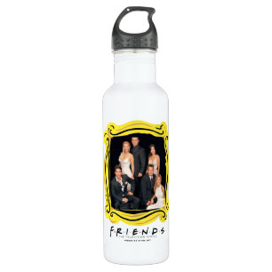FRIENDS™ Group in Black and White Formal Wear Stainless Steel Water Bottle