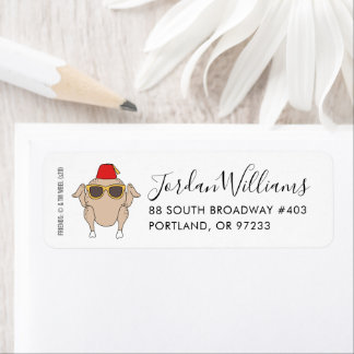 FRIENDS™ | Happy Turkey Day Label