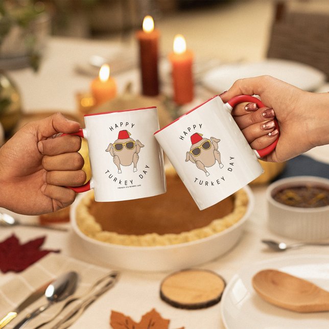 FRIENDS™ | Happy Turkey Day Mug (Pair of mugs)