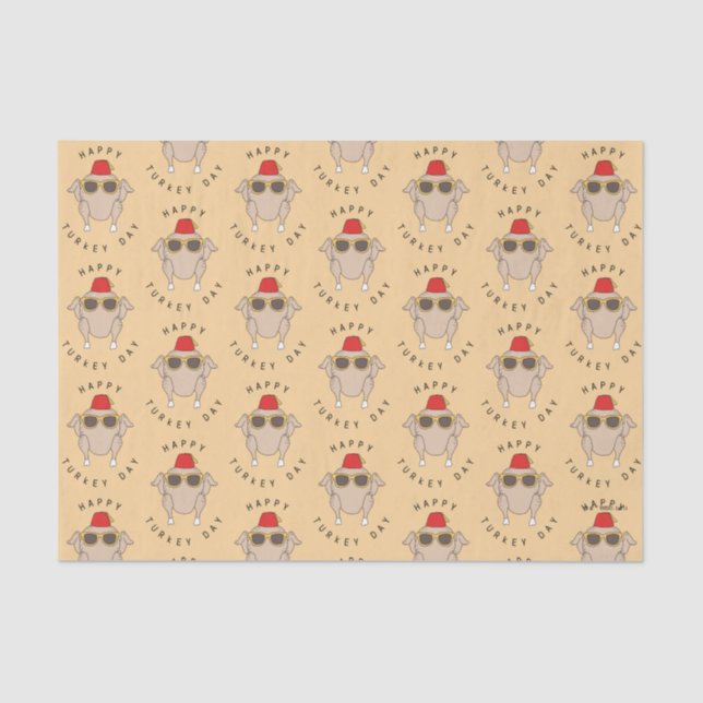 FRIENDS™ | Happy Turkey Day Tissue Paper (Front)