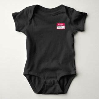 FRIENDS™ | Hello My Name is Regina Phalange Baby Bodysuit