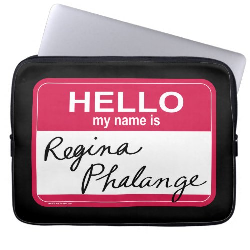 FRIENDS  Hello My Name is Regina Phalange Laptop Sleeve