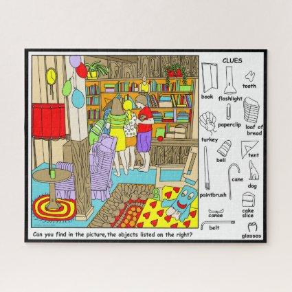 Friends Hidden Objects Puzzle  Puzzle in a Puzzle