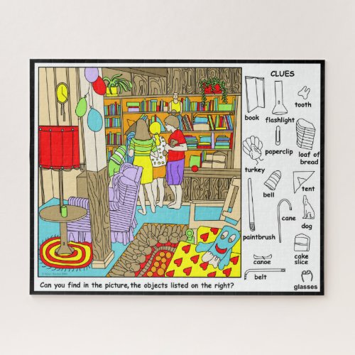 Friends Hidden Objects Puzzle
