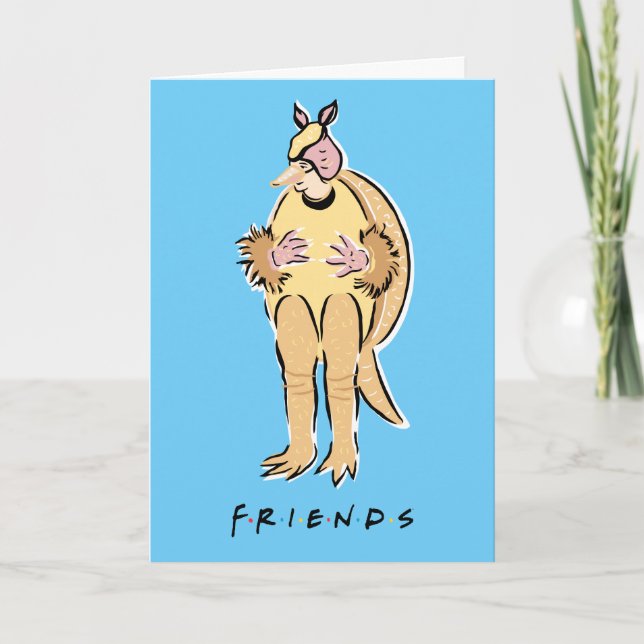 FRIENDS™ | Holiday Armadillo Card (Front)