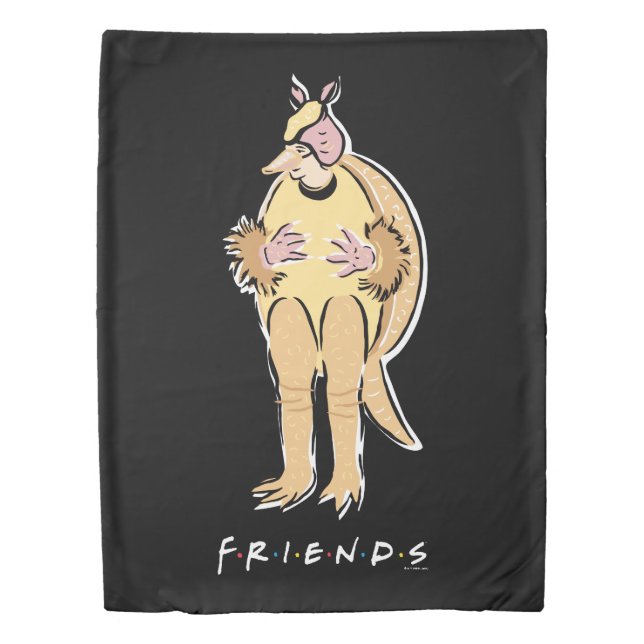 FRIENDS™ | Holiday Armadillo Duvet Cover (Front)