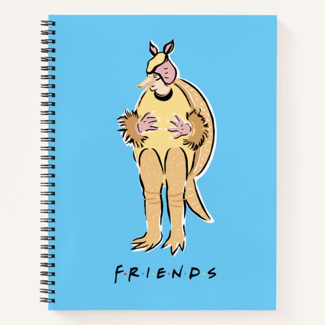 FRIENDS™ | Holiday Armadillo Notebook (Front)
