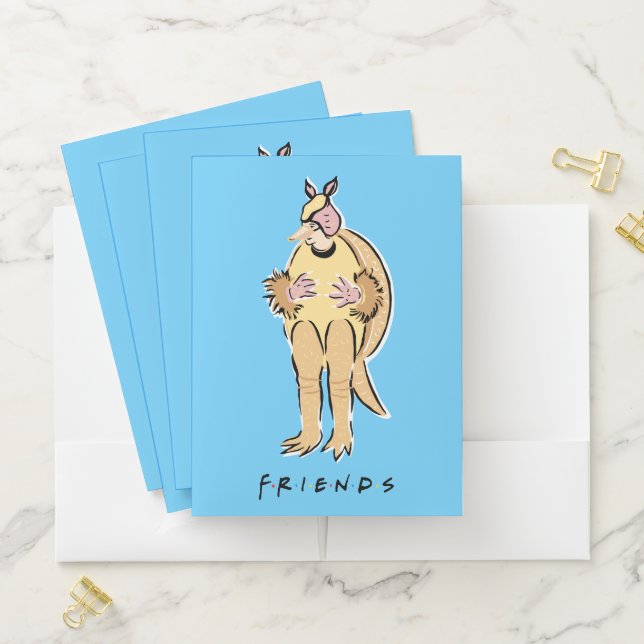 FRIENDS™ | Holiday Armadillo Pocket Folder (In Situ)